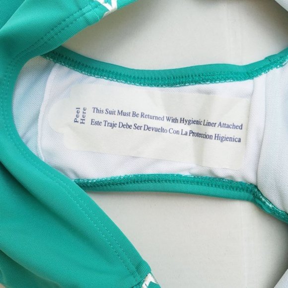 Cat & Jack Ruffle Sleeve Bikini Swimsuit Set szXXL - Picture 8 of 10